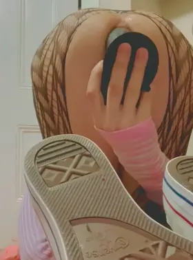 Gaping myself for your bbc