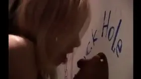 Cute Teen Glory Hole Sex with Stranger