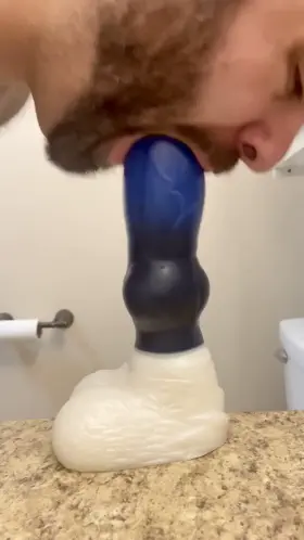 Deepthroat Practice w/ [M]y L/SF Diego. Howd I Do? 💕🐺