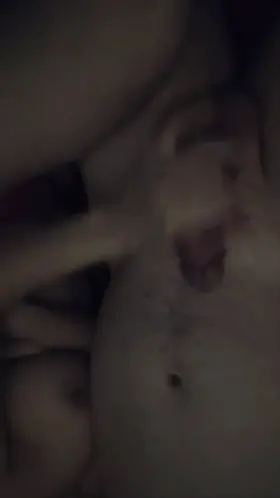 giving hubby a helping hand in the morning [f]