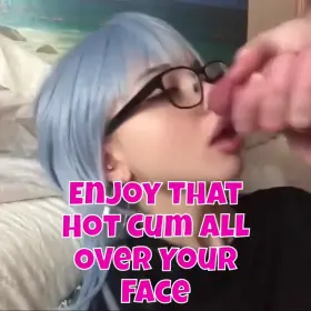 Spray that cum all over me baby