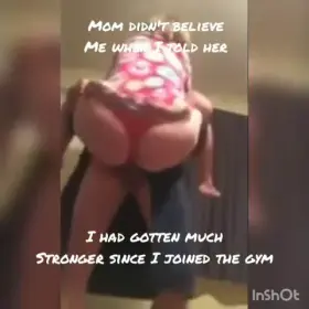 Mom definitely believes me now..