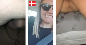 Danish Teen Student vs. Old Men