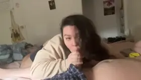 He gave me no warning on this premature load lol, can you believe this guy?