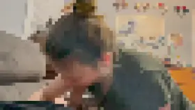 M F Blowjob Couple Tattoo Porn GIF by muffinstuffer