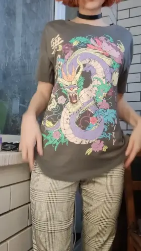 A little titty drop to make your day better 💋