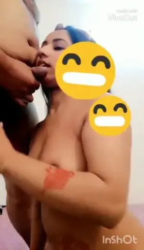 🔥🥰Horny Desi GF blowjob and BF Cum on her Face🥰🔥