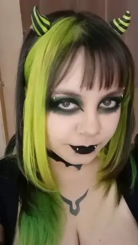 your daily dose of goth titty drop