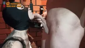 [OC] Smearing cum all over the whore's face. Full video in comments