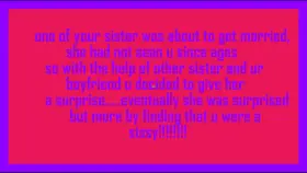 wedding surprise!!!!!!