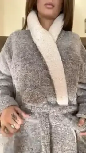 This dressing gown looks better on your floor anyway (OC)