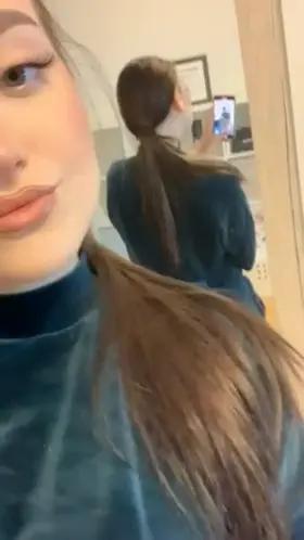 Maybe it's a bit weird, but I do this so often when standing infront of my mirror :P