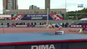 18 year old Russian track and field athlete Polina Parfenenko