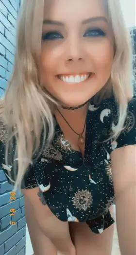 playing around in the bathroom at work hehe [oc]