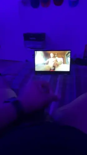 Greased up my musky cock