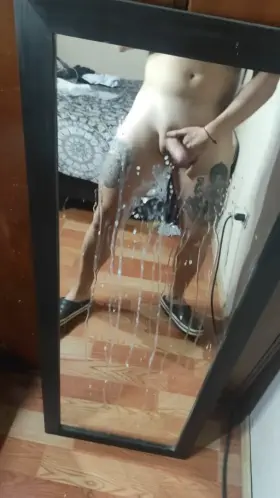 who wants all my milk? 🍆💧 the full video and my videos 🔞 in the comments link 🔞