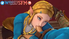 Zelda blowing Link (WoozySFM) [The Legend of Zelda]