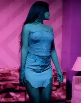 Rihanna - Gorgeous see through tits in 'Work' music video