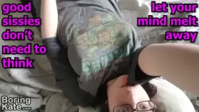 Don't think! Just let yourself feel nice and femme!