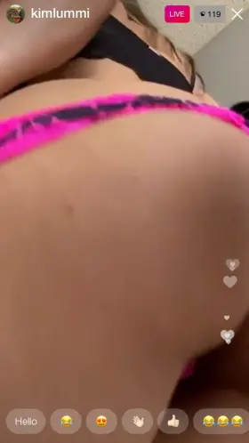 Insta LIVE, enjoy her as much as she did