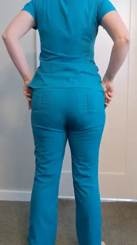 Nurse rear pussy