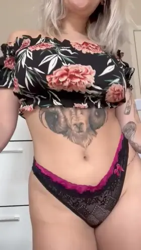 I love to show off my big tits