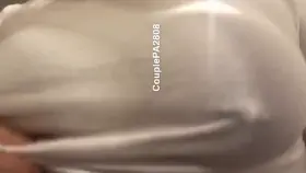 One of my tits want say hello