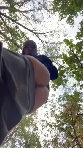 POV I’m gonna ride you in the woods