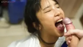 Asian teen + facial = perfect