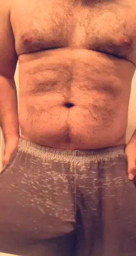 Good Morning… are Daddy’s pajamas too revealing