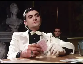 She lost all in gambling & that's only way to payback!