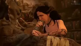 Yennefer and the Wolf Man