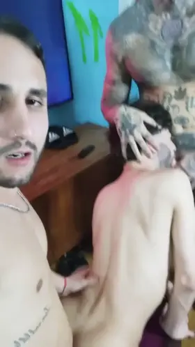 gangbang to this horny man🥵 do you want to see full video? 😘🍆