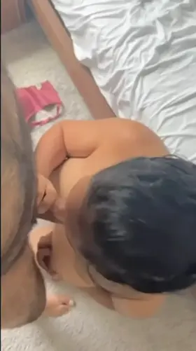 Brown wife big tits doing her thing