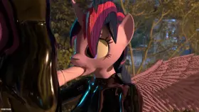 Blowjob from Twilight Sparkle animation - Artist: Undefinede
