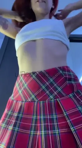 Did you look under my skirt