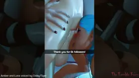 Futanari threesome (TheTerribleFairy)