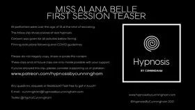 Miss Alana Belle 1 - Teaser - Hypnosis By Cunningham [OC][Patreon Supported][Free clips in comments!]