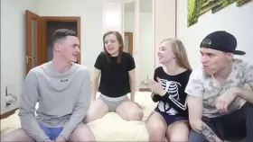 Casual face fucking party