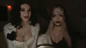 Cosplay Demitrescu and Daniela asmr Domination (MarshSwallow)[Resident Evil]