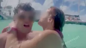 Fun fact for the day: fucking is way more fun if there are people watching! [M][F]