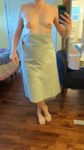 A little more than just the A cup tiny boobs