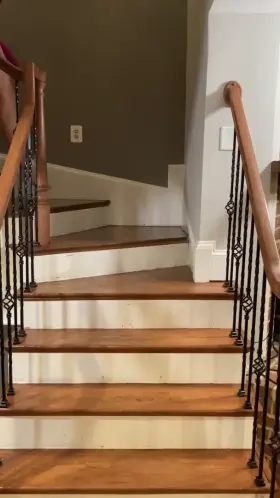 What're you thinking if you see me walking down the stairs like this?? 😏💋 [F]