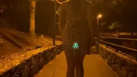 Took that sundress for an evening walk