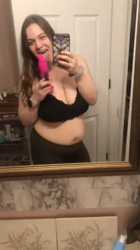 Oops left my toys in the bathroom while I had people over 😅