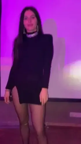 Can you come over and tell me if this skirt is too short?