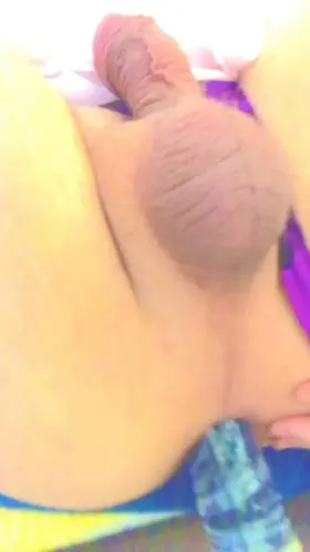 Dressed like a slut in my moms clothes while I use her BBC dildo.