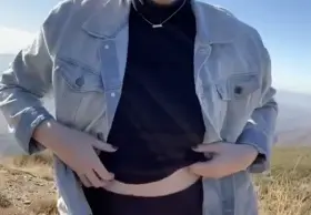 Hikes with me are always fun, especially once we get to the top [OC]