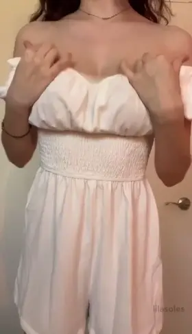 My boobs have gotten so perky lately it's crazy