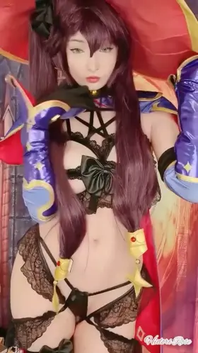 Mona [Genshin Impact] (Hidori Rose)